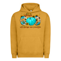Pigment Peanut Butter with god all things are possible Urban Hoodie - MaliasSmallBusiness
