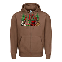 Chestnut jolly mama Zipper Hoodie - FaDigitalArtStudio