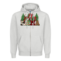 Dove Grey jolly mama Zipper Hoodie - FaDigitalArtStudio