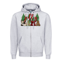 Heather Grey jolly mama Zipper Hoodie - FaDigitalArtStudio