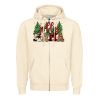 Sandshell jolly mama Zipper Hoodie - FaDigitalArtStudio