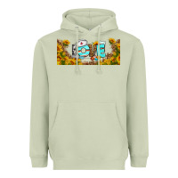 Matcha western love nurse sunflower libbey cu Heavyweight Hoodie - BundleAndBundleShop