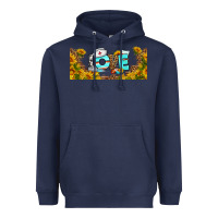 Navy western love nurse sunflower libbey cu Heavyweight Hoodie - BundleAndBundleShop