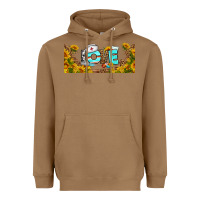 Toasted Coconut western love nurse sunflower libbey cu Heavyweight Hoodie - BundleAndBundleShop