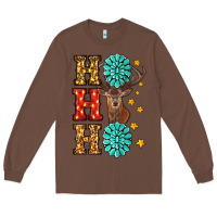 Chestnut christmas ho ho ho Long Sleeve Tee - RanaPortraitStore