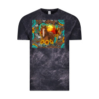 Cloud Black western horse and desert tumbler Vintage Tee - RanaPortraitStore