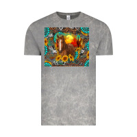 Cloud Rock western horse and desert tumbler Vintage Tee - RanaPortraitStore