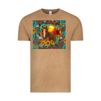 Vintage Camel western horse and desert tumbler Vintage Tee - RanaPortraitStore