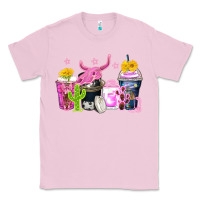 Bubblegum Pink neon western coffee cups Classic Tee - Zillion Design Studio