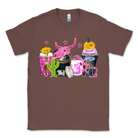 Chestnut neon western coffee cups Classic Tee - Zillion Design Studio