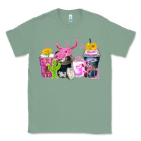 Sage neon western coffee cups Classic Tee - Zillion Design Studio