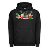 Pigment Black Christmas coffee Urban Hoodie - MaliasSmallBusiness
