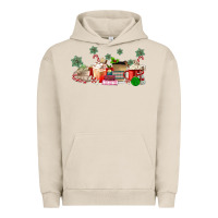 Pigment French Oak Christmas coffee Urban Hoodie - MaliasSmallBusiness