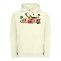 Pigment Pistachio Christmas coffee Urban Hoodie - MaliasSmallBusiness
