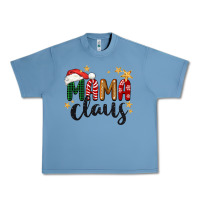 Pebble Blue mama Claus Christmas Urban Heavy Tee - BarkalooDesign