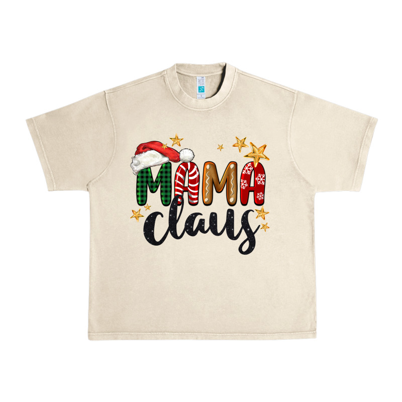 Mama Claus Christmas Urban Heavy Tee by BarkalooDesign | Teevron