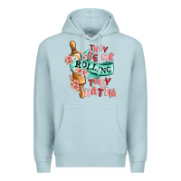 Blue Mist they see me rolling they hatin Premium Hoodie - MaliasSmallBusiness