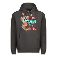 Smoke they see me rolling they hatin Premium Hoodie - MaliasSmallBusiness
