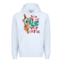 White they see me rolling they hatin Premium Hoodie - MaliasSmallBusiness