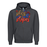 Smoke stars and stripes Zipper Hoodie - HRA Design Shop