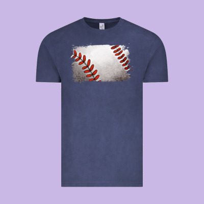 Vintage Tee baseball brushstroke