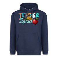 Navy teacher squad Heavyweight Hoodie - BundleAndBundleShop