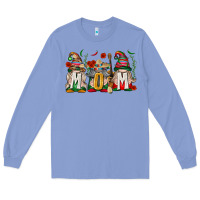 Colony Blue Mexican Mom Gnome Long Sleeve Tee - texasbilliewilder
