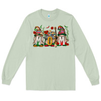 Matcha Mexican Mom Gnome Long Sleeve Tee - texasbilliewilder