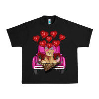 Black Valentine's day tedybear truck Urban Heavy Tee - RanaPortraitStore