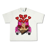 Pistachio Valentine's day tedybear truck Urban Heavy Tee - RanaPortraitStore