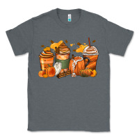 Charcoal Heather pumpkin spice latte coffee cups Classic Tee - Zillion Design Studio