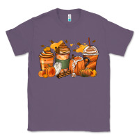 Lavender pumpkin spice latte coffee cups Classic Tee - Zillion Design Studio