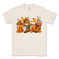 Natural pumpkin spice latte coffee cups Classic Tee - Zillion Design Studio