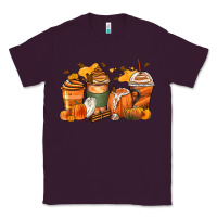 Plum pumpkin spice latte coffee cups Classic Tee - Zillion Design Studio