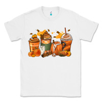 White pumpkin spice latte coffee cups Classic Tee - Zillion Design Studio
