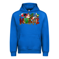 Cobalt christmas  nurse Urban Hoodie - MaliasSmallBusiness