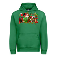 Emerald christmas  nurse Urban Hoodie - MaliasSmallBusiness