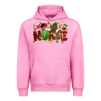 Fuchsia Pink christmas  nurse Urban Hoodie - MaliasSmallBusiness