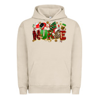 Pigment French Oak christmas  nurse Urban Hoodie - MaliasSmallBusiness