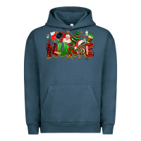 Pigment Midnight Navy christmas  nurse Urban Hoodie - MaliasSmallBusiness