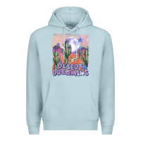 Blue Mist desert dreaming Premium Hoodie - MaliasSmallBusiness