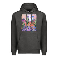 Charcoal Heather desert dreaming Premium Hoodie - MaliasSmallBusiness