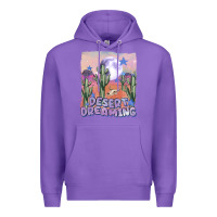 Purple desert dreaming Premium Hoodie - MaliasSmallBusiness
