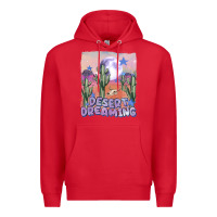 Red desert dreaming Premium Hoodie - MaliasSmallBusiness