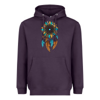 Plum dreamer catcher sunflower Heavyweight Hoodie - JahusDesignShop