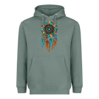 Sage dreamer catcher sunflower Heavyweight Hoodie - JahusDesignShop