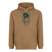 Toasted Coconut dreamer catcher sunflower Heavyweight Hoodie - JahusDesignShop