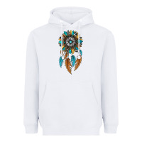 White dreamer catcher sunflower Heavyweight Hoodie - JahusDesignShop