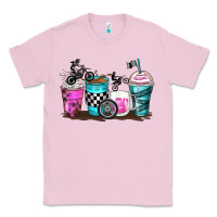 Bubblegum Pink motocross coffee cups Classic Tee - Zillion Design Studio