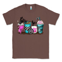 Chestnut motocross coffee cups Classic Tee - Zillion Design Studio